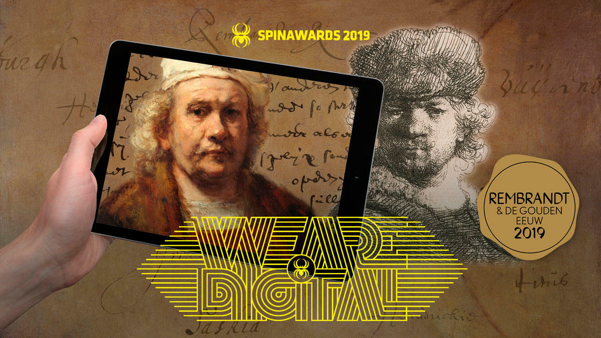 Image for Wat een feest! #rembrandtprive is genomineerd voor een heuse #spinawards in de categorie AR/VR
