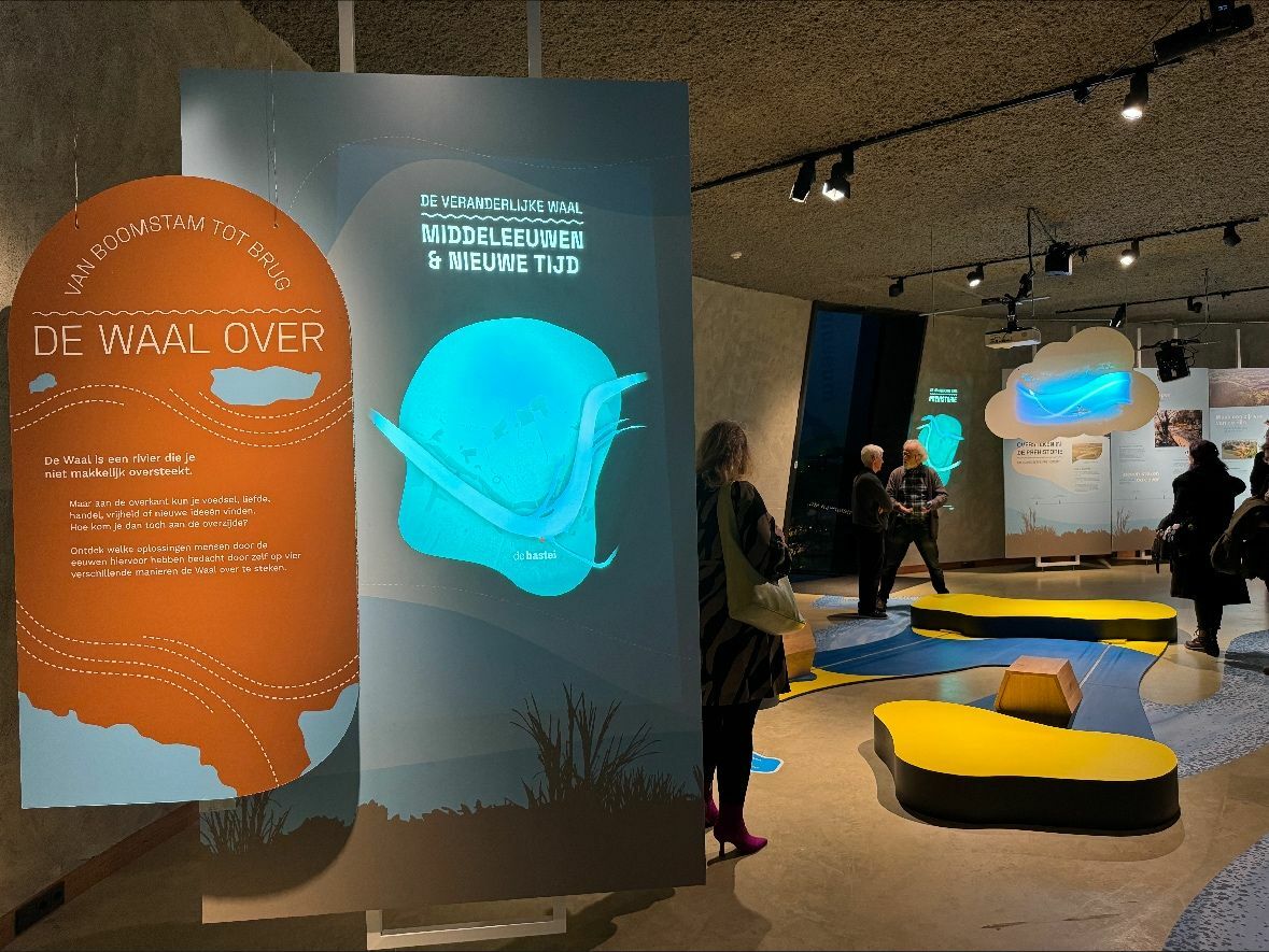 Image for Vanaf vandaag is onze nieuwste tentoonstelling ‘De Waal Over’ te zien in De Bastei in Nijmegen.