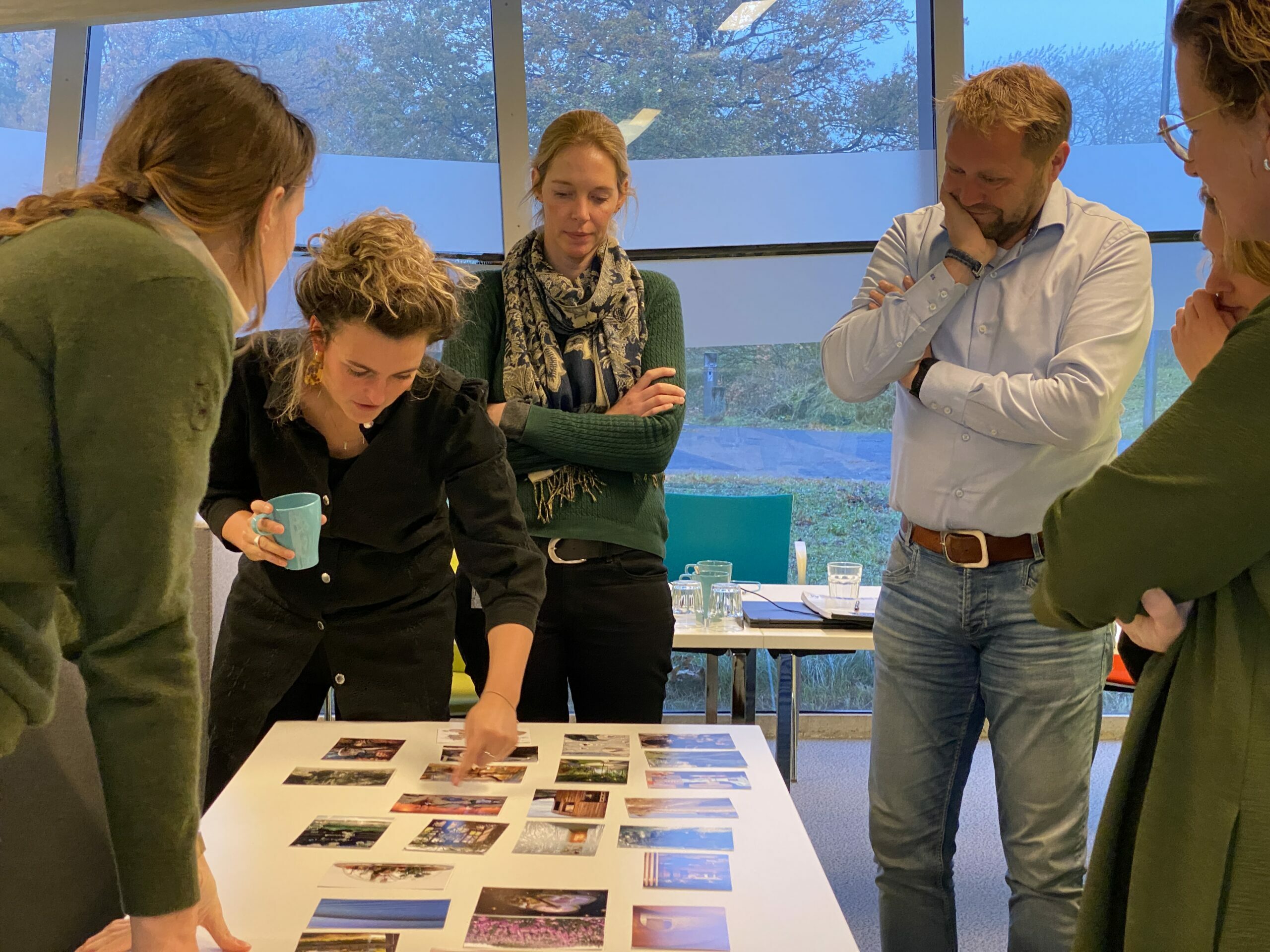 Image for Samen met het team van PWN stellen we een moodboard samen.