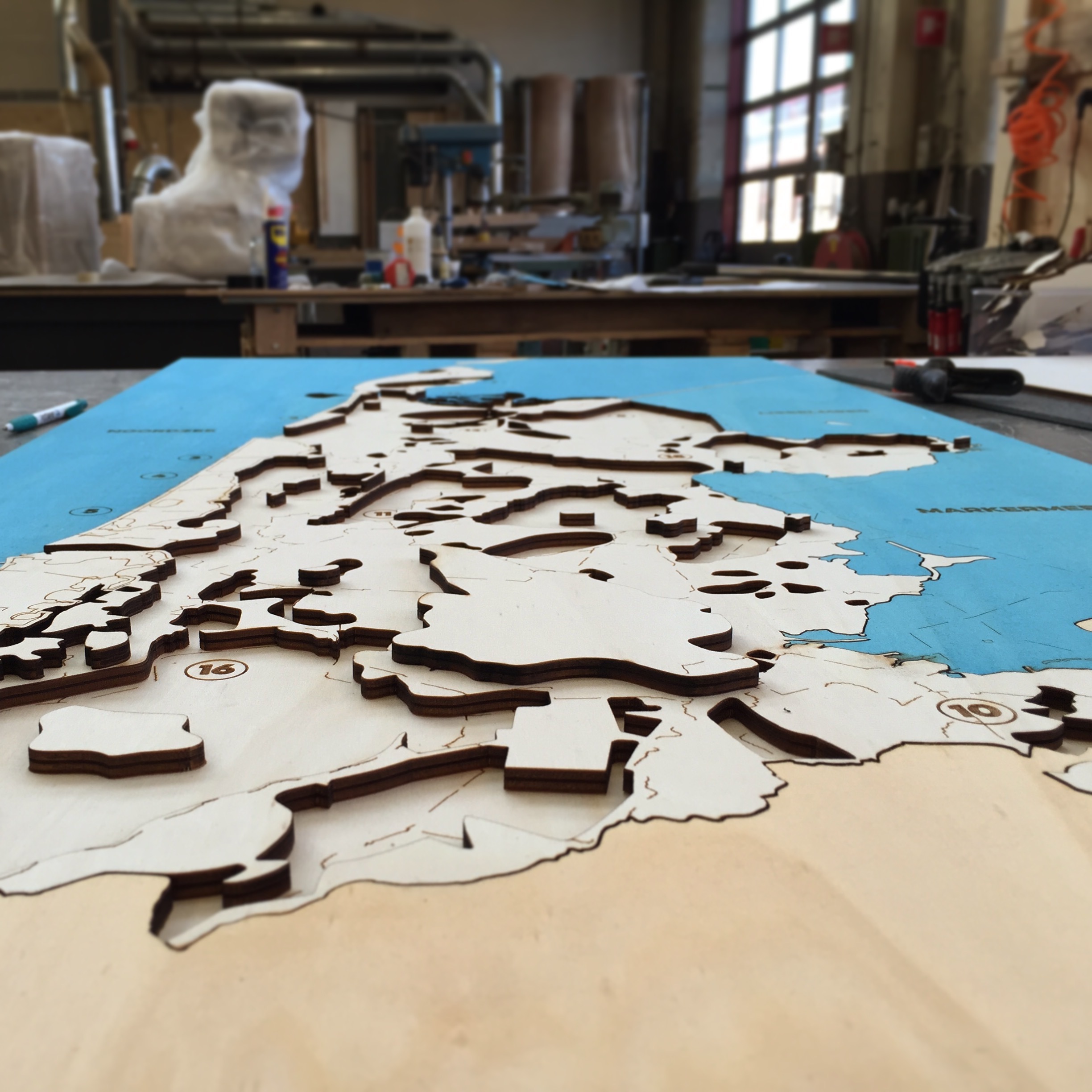 Image for Noord-Holland teruggebracht tot 120x60cm