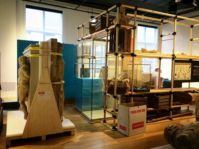 Image for Aan al het mooie komt een eind, zo ook aan onze gipsen beelden tentoonstelling #studiormo die juni 2017 open ging in @rijksmuseumvanoudheden