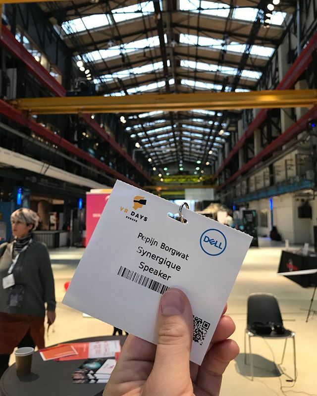 Image for Vandaag spreken we op #vrdayseurope over onze Augmented Reality app voor #RembrandtPrive.