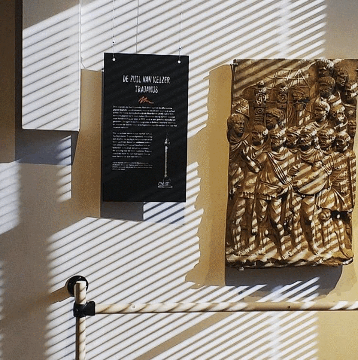 Image for Kijk hoe mooi de Zuil van Trajanus er 's ochtends bijhangt in Studio RMO