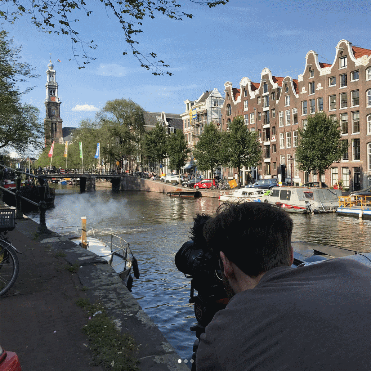 Image for Samen met Harm filmen we bijzondere plekken  in Amsterdam voor Kijk Amsterdam