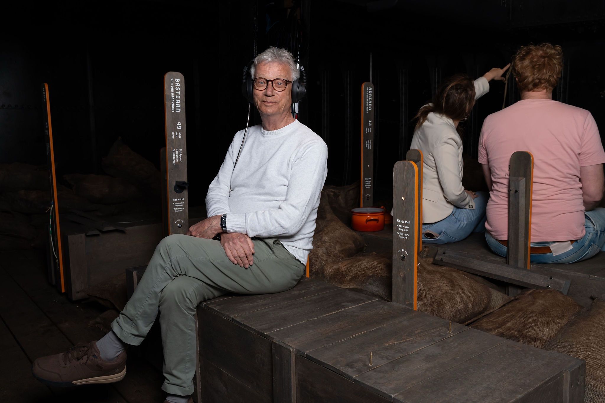 Image for Op het schip De Vier gebroeders in het Zuiderzeemuseum hebben we een 3D audiobeleving gerealiseerd die de bezoeker terugneemt naar het schippersleven in 1910.